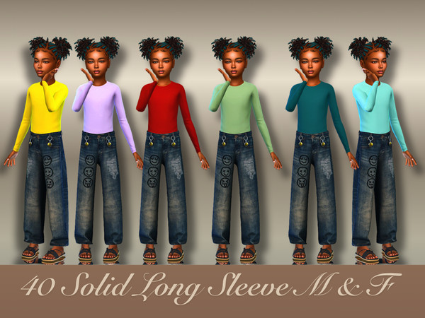 Sims 4 — JustDraven_BaseLayer_LongSleeve_CU by Draven298 — Adding more options to the baselayers brought to the game!