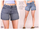 Sims 4 — Trixie Denim Shorts by astya96cc — 36 swatches