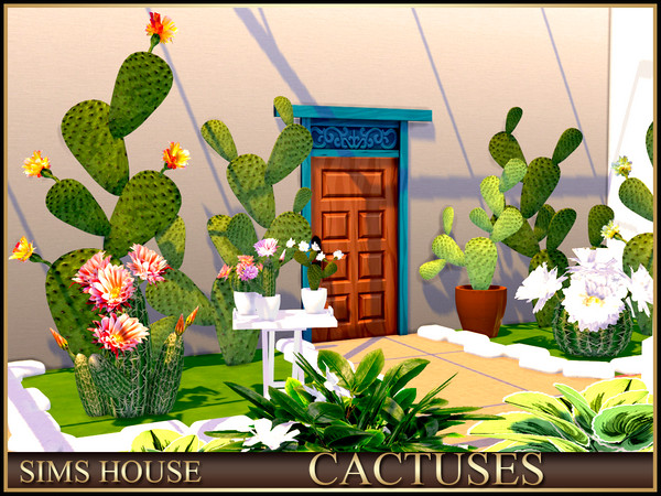 Sims 4 — CACTUSES by Sims_House — CACTUSES