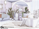 Sims 4 — Mella - Bathroom by marychabb — I present a room - Bathroom . Room is fully equipped.The bathroom also has a