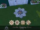 Sims 4 — Garden Stepping Stone  set one by Emerald — Enhance your garden and outdoor spaces with this creative stepping