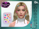 Sims 4 — Butterfly Hair Clips by Daisy-Sims — found under [hat]