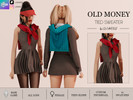 Sims 4 — RITA - TIED SWEATER - ACCESSORIES by linavees — New Mesh