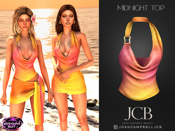 Sims 4 — MIDNIGHT TOP by Joan_Campbell_Beauty_ — INCLUDES: