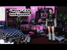 Sims 3 — "Weeb" CAS Background Replacement by Random_Sim_Addict — A custom CAS background default replacement,