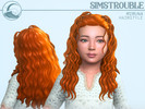 Sims 4 — Miruna Hairstyle Set - Kids Conversion by simstrouble — A Curly Hairstyle Set featuring soft, flowing curls and