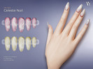 Sims 4 — VELYSEA Celeste Nail by VELYSEA — Fingernail category HQ comatble 31 swatches