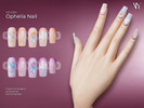 Sims 4 — VELYSEA Ophelia Nail by VELYSEA — Fingernail category HQ comatble 35 swatches