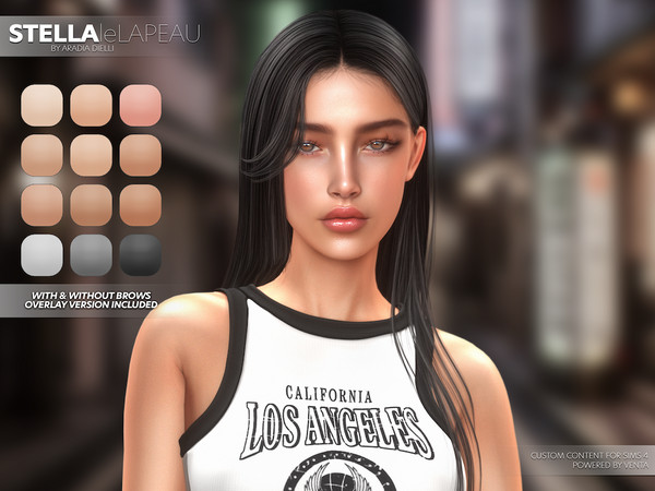 Sims 4 — leLAPEAU - Stella Skin by VentaStudio — Stella Skin