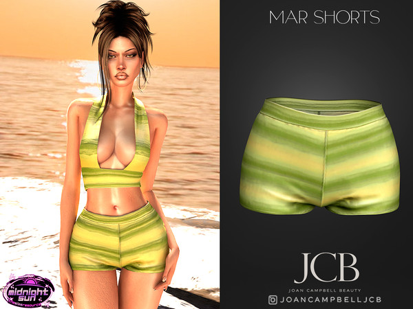 Sims 4 — JCB MAR SHORTS by Joan_Campbell_Beauty_ — INCLUDES: