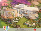 Sims 4 — PRIDE - Hayley - no cc by melapples — a small bus converted into a a cute colorful home for a small sized
