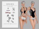 Sims 4 — Tattoo Set by Charlotte_Morris — Tattoo Set 32 Skin Details - Tattoos