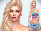 Sims 4 — Penelope Barra by DarkWave14 — Download all CC's listed in the Required Tab to have the sim like in the