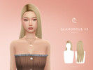 Sims 4 — Glamorous Hairstyle V3 by Enriques4 — New Mesh
