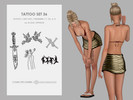 Sims 4 — Tattoo Set by Charlotte_Morris — Tattoo Set 36 Skin Details - Tattoos