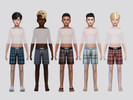 Sims 4 — Sleep Short Boys by McLayneSims — TSR EXCLUSIVE