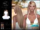 Sims 4 — S-CLUB LONG HAIRSTYLE Coastal Escape by S-Club — LONG HAIRSTYLE,060726, hope you like, thank you.