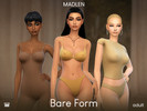 Sims 4 — Bare Form Set by Madlen — Finally here! I was inspired by Skims and wanted to recreate some of their most loved