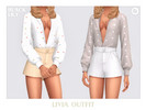 Sims 4 — Livia Outfit by Black_Lily — YA, A, Teen