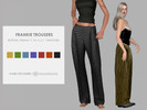 Sims 4 — Frankie Trousers by Charlotte_Morris — 7 swatches