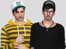 Sims 4 — Gyro Cap by McLayneSims — TSR EXCLUSIVE