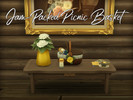 Sims 4 — Jam-Packed Picnic Basket - Requires Cottage Living by Naunakht — Sometimes, a Simple Living recipe calls for Jam