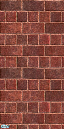 Sims 2 — Alternate Bricks 4 by Lola — Alternate sized stacked bricks, comes in 6 colors. Part 2 to follow :] Thanks To
