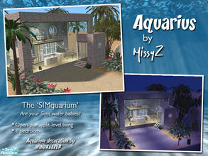 Sims 2 — Aquarius: The Original SIMquarium by MissyZ — Is there something unusual about Sims living underwater? Find out