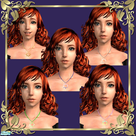 Sims 2 — Sun Necklaces by tiefliga — 