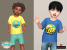 Sims 4 — Summer Shirt for toddlers by remaron — Summer shirt for toddlers in The Sims 4.