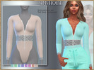 Sims 4 — LONG-SLEEVE SWIMSUIT by Sims_House — LONG-SLEEVE SWIMSUIT