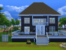 Sims 4 — Midtown Meadows - nocc by Mariasha666 — Newcrest lot. One master bedroom with bathroom and a kids room. A pool