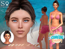 Sims 4 — S-CLUB FEMALE SKINTONES Coastal Escape by S-Club — SKINTONES 0726 with 15 colors, hope you like, thank you.