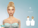 Sims 4 — Ocean Hairstyle by Enriques4 — New Mesh