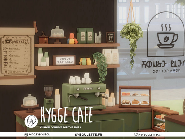 Sims 4 — Hygge Cafe - Box light by Syboubou — Hygge Cafe brings the warmth of a tucked-away Scandinavian coffee shop
