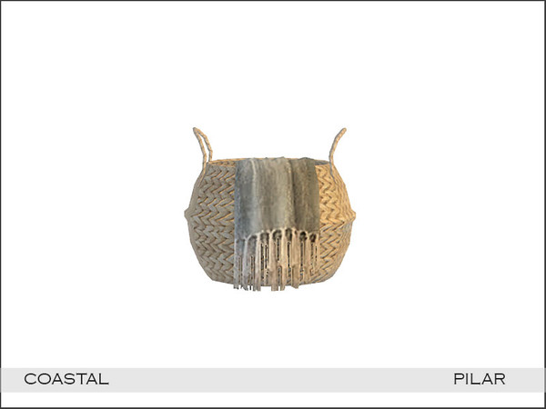Sims 4 — Pilar Coasta Deco by Pilar — A little corner with a coastal vibe