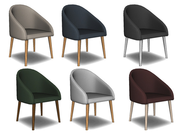 Sims 4 — Jomsims Likoo dining chair by jomsims — Discover the Likoo collection and modernize your living room with a