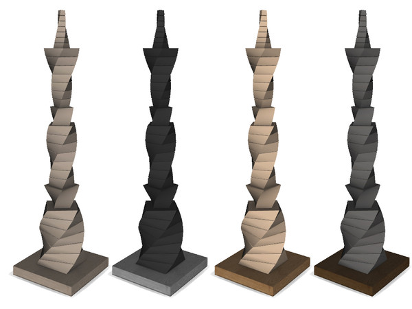 Sims 4 — Jomsims Likoo dining sculpture1 by jomsims — Discover the Likoo collection and modernize your living room with a