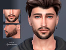 Sims 4 — Reid Beard by Suzue — Reid Beard N26