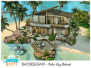 Sims 4 — Palm Cay Retreat by RayDesign9 — I build this lot in Sulani Island 30x40 lot size and 2 floor. This house has :