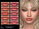 Sims 4 — Layla - Coraline Lipstick HQ by Layla — Female lipstick n309 Previews and swatches made in CAS using HQ Mod HQ -