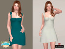 Sims 4 — Dress Womenswear by remaron — Dress for Teen, Young Adult, Adult, and Elder Female in The Sims 4