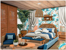 Sims 4 — Giena - Bedroom by marychabb — I'll show you my new room - Bedroom . Room is fully equipped. I hope you like my