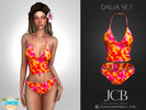 Sims 4 — DALIA TOP AND BIKINI BOTTOM SET by Joan_Campbell_Beauty_ — INCLUDES: