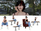 Sims 4 — Unwind and Enchant by Simmer_creator9 — 5 Female pose pack Exclusive Blender Release Recommended: