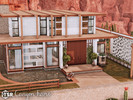 Sims 4 — Canyon Frame l noCC by simZmora — A stylish two-bedroom, two-bathroom modern home designed for Sims who love