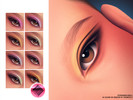 Sims 4 — MM Bloom Eyeshadow by cosimetic — Inspired by soft blooming tones, MM Bloom Eyeshadow features 10 versatile