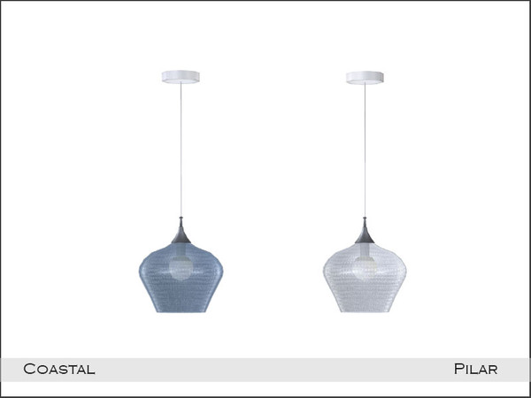Sims 4 — Pilar Coastal CeilingLight by Pilar — Coastal Style for a Warm Summer