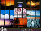 Sims 4 — Escape lands by evi — Big wall art with landscapes theme to dream of.
