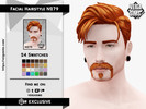 Sims 4 — Facial Hair Style by David_Mtv2 — Facial Hair Style N279